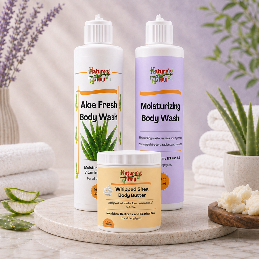 Nature's Glow Aloe Shea Moisture Trio