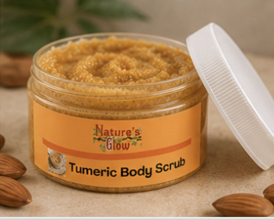 Nature's Glow Turmeric Body Scrub