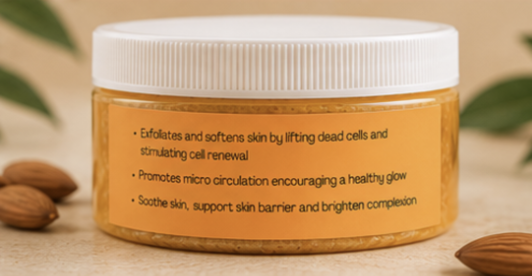 Nature's Glow Turmeric Body Scrub